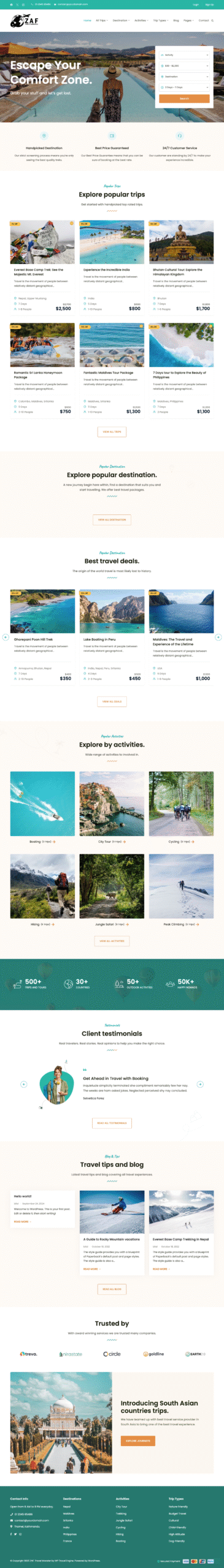 nweb solution ZAF client